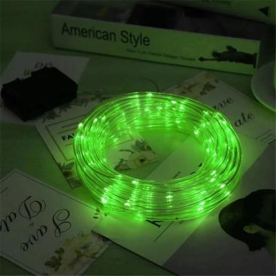 China Lighting string favorable price color box 360 degree high brightness 10m christmas decoration led rope light string for sale