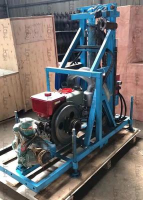 China draagbare waterput booreiland machine compressor voor waterput boren hydraulische boorput boormachine prijs: Te koop