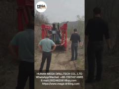 ISO9001 Certified Spindle Drilling Rig 200m Drilling Deep For Construction