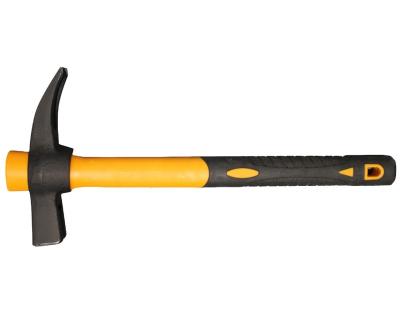 China Multi functional high quality professional steel hammer, with wood handle or fiberglass handle for sale