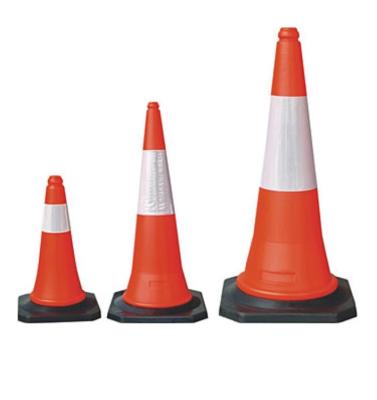 China Plastic High Fine Quality Cheap Traffic Warning Plastic Road Safety Cone for sale