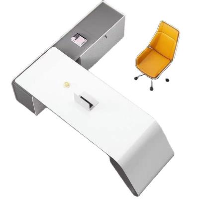 China Modern Minimalist Office Manager Desk Boss Desk Modern Minimalist Executive Table for sale