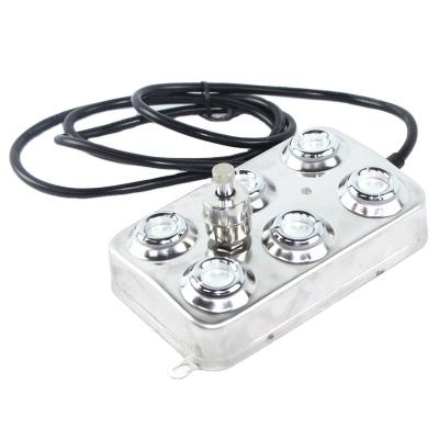 China Car 6 Key Ultrasonic Humidifier Fogger Stainless Steel Pond Mist Maker Spare Parts for sale