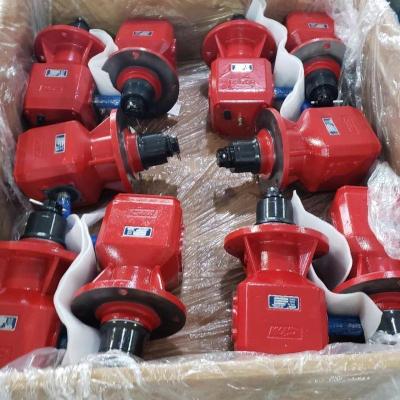 China Cultivates Lawn Mower Rotary Gear Cutter Gearbox Right Angle Gearbox for sale