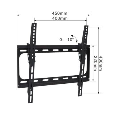 China High Quality SPCC Supplier TV Wall Mount Mount TV Bracket For 17' - 55' Led LCD Television for sale