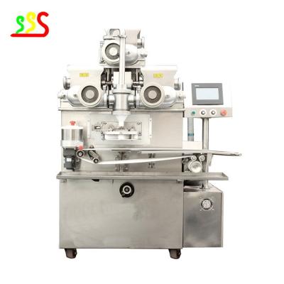 China China Factory Supply Automatic Food Processing Units Moon Cake Mochi Encrusting Machine Making Machinery for sale