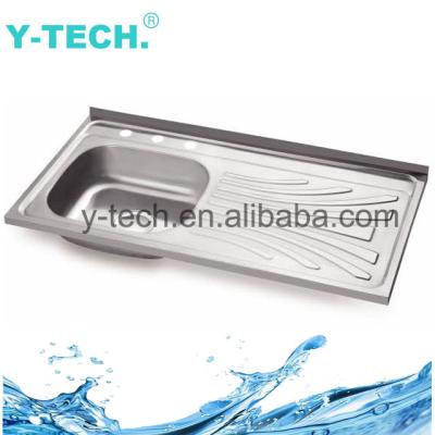 China Without Faucet YK-X100L Basin Sink Well Designed Stainless Steel Undermount Kitchen Sink for sale