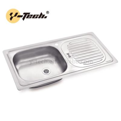 China With Faucet YK-8643 Kitchen Accessories Series Stainless Steel Kitchen Sink Kitchen Sink With Faucet for sale