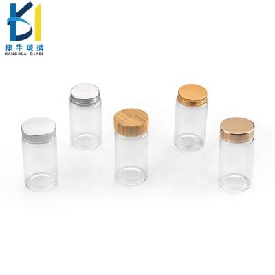 China Clear Glass Juice Storage Candy Jar 100ml Candy Jam Glass Jar for sale