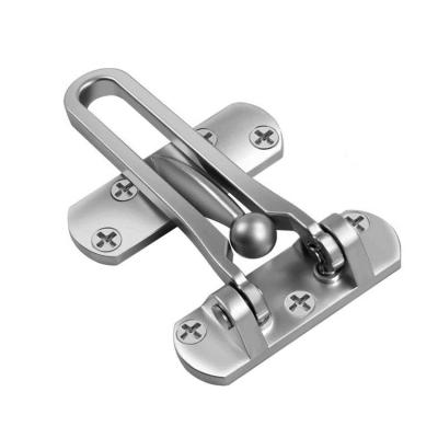 China Door Guard Security Swing Bar Easy Latch Lock Easy Installation Solid Door Guard for sale