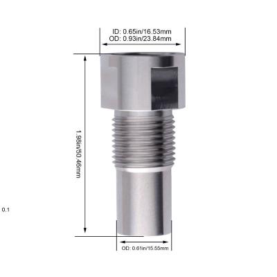 China Car part wholesale 35mm Oxygen O2 sensor spacer supplement adapter for check engine light cel suppressor fix for sale