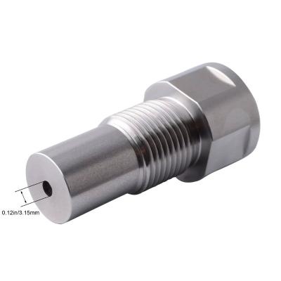 China Wholesale Car Part Oxygen Sensor Mounting Bung Fitting Bung Accessories M18 Straight Thread x 1.5 for sale