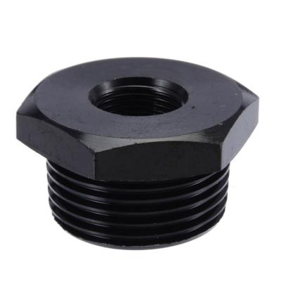 China Oil Filter Adapter Factory Car Oil Filter Element Machine Adapter For 1/2-28 To 13/16-16 With Free Black O-ring for sale