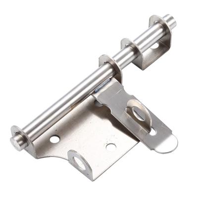 China Metal Door Manufacturers Stainless Steel Sliding Door Bolt Lock For Doors And Windows for sale