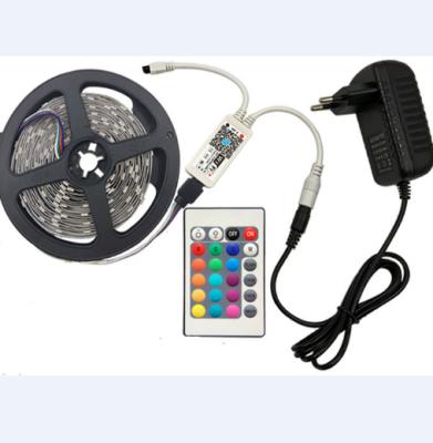 China Magical Hotel Christmas Party Amazon Supplier Home Wifi Music Activated LED Light Strip 5050 RGB String Light for sale