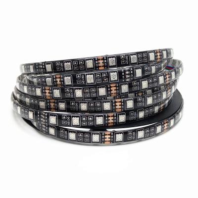 China Hotel 5050 LED Strip Light RGB 12v Battery Power Color Changing Flexible LED Strip Light Underglow Skateboard Light For Scooter, Bike for sale