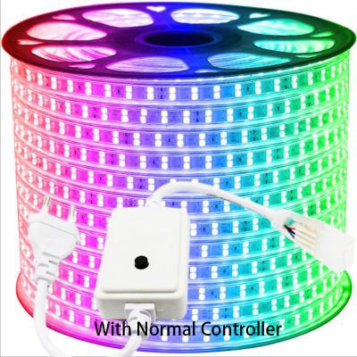 China Hotel 12v powered smart wifi voice controller led strip light SMD5050 RGB 60led/m PCB 5m/lot TV white backlight music strip light for sale