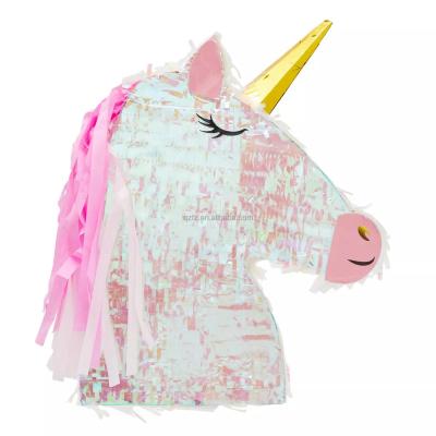 China Unicorn Pinata Kids Party Pinata gift for birthday, fiesta centerpiece decoration for sale