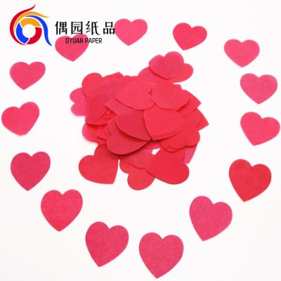 China Festival Decoration Paper Confetti For Party Decoration Shape Custom Tissue Paper for sale