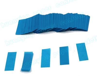 China color paper confetti, tissue paper confetti, 1*1cm confetti paper 5*2cm paper confetti for sale