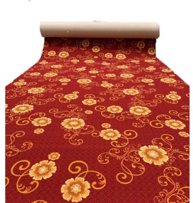 China Stain Resistant 2022 New Design Modified Polyester Material Printed Carpet For 5 Star Hotel Room for sale