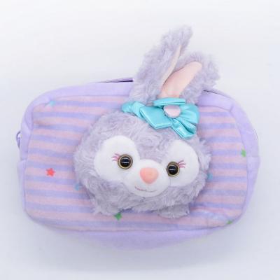 China Promotion Custom Cartoon Soft Hand Package Stellalou Cute Plush Toy Bags For Baby Kids Bunny Winter Gifts Or Plush Toy Bags for sale