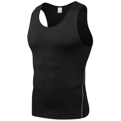 China QUICK DRY Wholesale Production Men's Sports Vests Breathable Quick Dry High Quality Gym Running Wear Men's Sleeveless Vests for sale