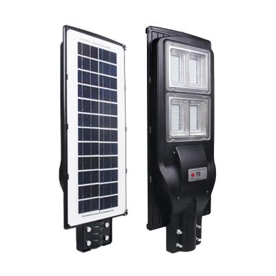 China ROAD Waterproof Intelligent Remote Control High Brightness LED Lights 1000W Integrated Led Solar Street Lights for sale