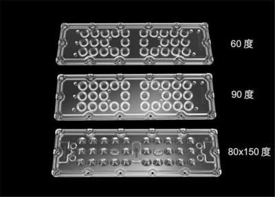 Cina Flusso luminoso LED della lente materiale della luce PC/di PMMA alto con i supporti del bordo/mazzo del PWB in vendita