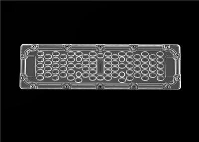 China Clear PC LED Street Light Components Optics Lenses 72 In 1 With AL PCB Board for sale