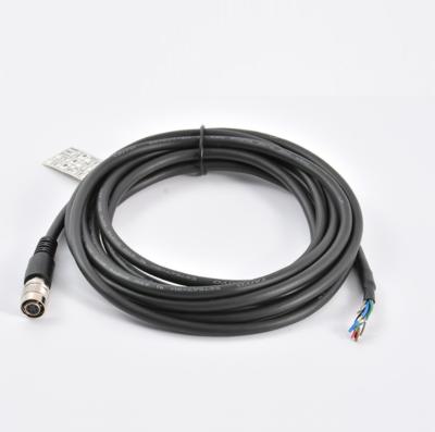 China 6-core power supply trigger cable for industrial camera HF-6CR-T-3M for sale