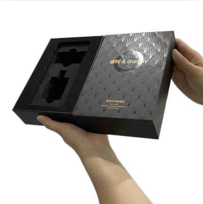 China Recycled Materials Best Value Recycled Cosmetic Paper Packaging Gift Box Logo Lid And Base Box Luxury Custom Watch Cardboard Color Printing for sale