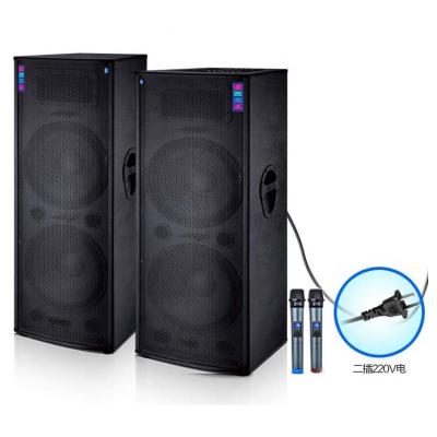 China Professional Mini System 500W-1000W Big Power Outdoor Speaker Active 18 Inch Full Range Karaoke Speaker Stage Pairs for sale