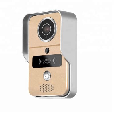 China Plastic + Metal 2018 New Smart Home 720P WiFi TCP/IP Doorbell Support Video Radio Open IOS Android APP Control Use in home, villa or office for sale