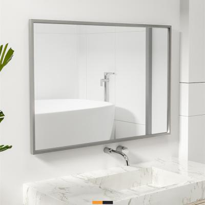 China Bright Ordinary Rectangle 70*100cm Life Rectangle Wall Hanging Mirror Large Size Hotel Home Bathroom Toilet for sale