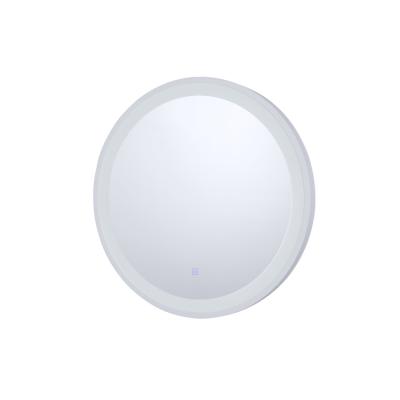 China Bright Elegant Design Round Shape Bathroom Mirror With Light Led Mirror Round Shape Led Mirror For Bathroom for sale