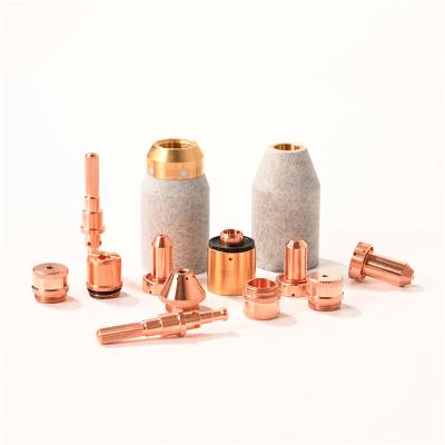 China Ankxia OEM 9-8220 CNC Dynamics Start Cartridge Heat Insulating Sleeve Copper Plasma Electrode for sale