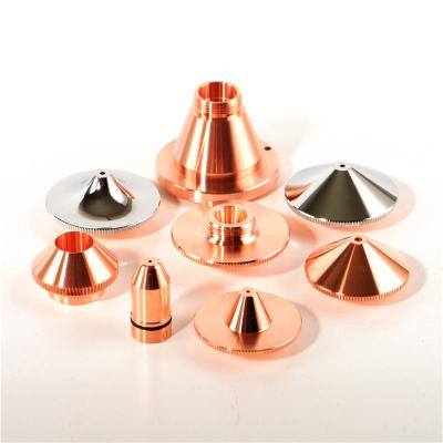 China Factory Ankxia Hans Accurl high quality reciprocating double laser nozzle for au3tech fiber cutting machine head size for sale