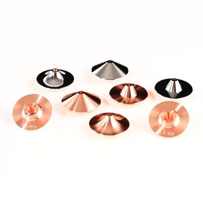 China Factory Ankxia Part Chrome Plate Cap Raycus Raytools Fiber Laser Cutting Copper Reciprocating Nozzle 1.5 D32 h15 N120GJT0620 for sale