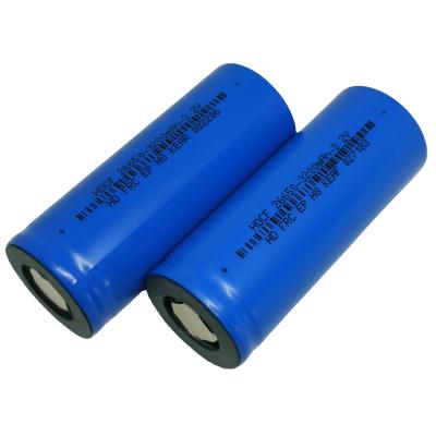 China Cylindrical Li Ion Cell Toys 26650-3200mAh-3.2V Stock Lithium Rechargeable Battery For Electric Bicycles/Scooters for sale