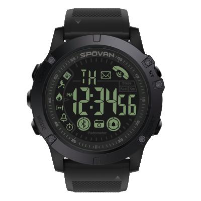 China Outdoor APP Control Round Dial Black Low Price Water Resistant OEM Packaging Custom Logo Sport GPS Smart Watch Compatible With Android IOS for sale