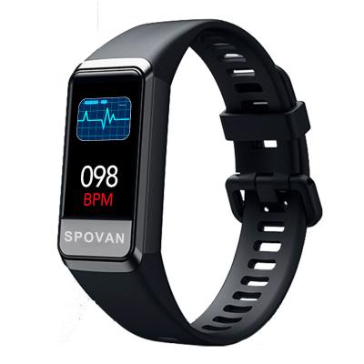 China Wholesale APP Control 2 in 1 New Fitness Tracker Smart Wristband Heart Rate Monitor Smart Wrist Band with ECG Blood Pressure for sale