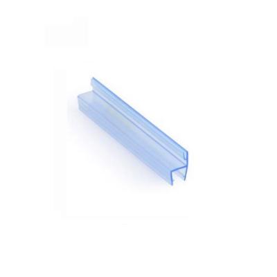 China Traditional Sweep Or Everstrong Translucent Waterproof Shower Door Strip 3003A H Sealing PVC Strip for sale