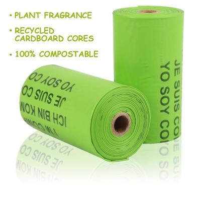 China Sustainable Wholesale Custom Design Dog Waste Poop Bags Eco Friendly Disposable Waste Bag For Training for sale