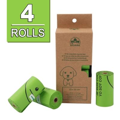 China Choice Quality Eco Friendly Biodegradable Dog Poop Bag Custom Disposable Eco Friendly Pet Waste Bag for sale