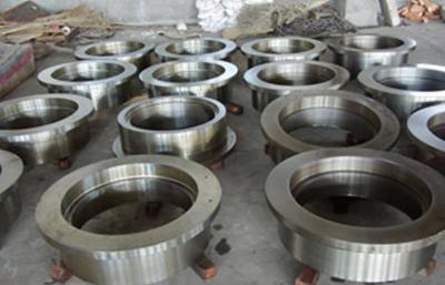 China 100kg Machinery Forged Steel Coupling With Heat Treatment For Engineering , Customized Couplings for sale