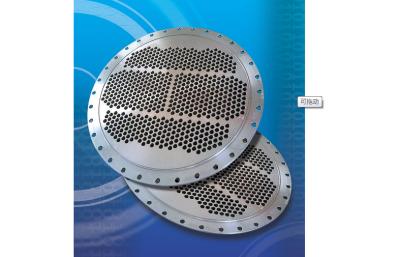 China ASTM DIN Durable Heat Exchanger Tube Sheet / Open Die Forging Tube Sheet For Metallurgy for sale