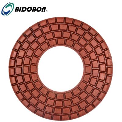 China Concrete Marble Floor Polishing Quality 5inch Diamond Wet Floor Polishing Pads for concete marble granite for sale