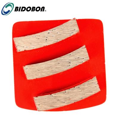 China For Conrete Grinding Bidobon Metal Helical Scraper Diamond Grinding Plate For Soft Concrete Floor for sale