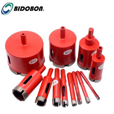 China Professional Masonry Drilling Factory Sintered Core Drill Specials Diamond Hole Saws Bit For Marble for sale